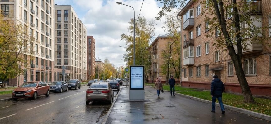 Интерфейс ИИ-сервиса для планирования реновации жилья в Москве, цифровой город