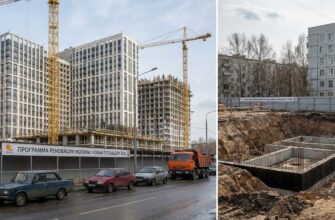 Строительство новых жилых домов по программе реновации в Москве в 2026 году